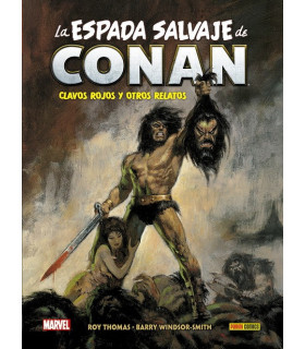 BIBLIOTECA CONAN 01 ESPADA SALVAJE DE CONAN CLAVOS ROJOS OTROS RELATO