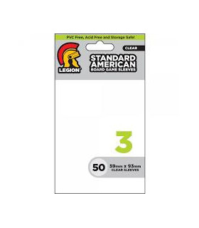 LEGION SLEEVES: BOARD GAME SLEEVE 3 STANDARD AMERICAN