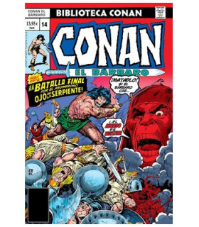BIBLIOTECA CONAN 14 CONAN EL BARBARO
