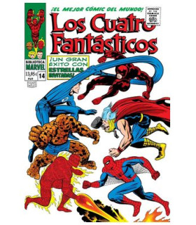 BIBLIOTECA MARVEL 83 LOS 4 FANTASTICOS 14