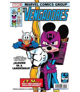 EL ASOMBROSO SPIDERMAN ESPECIAL (PORTADA ALTERNATIVA DISNEY WHAT IF: LOS VENGADO