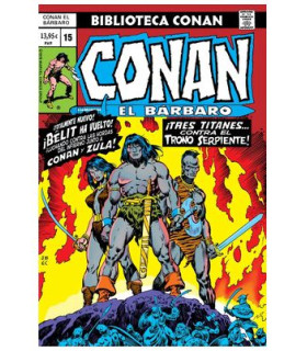 BIBLIOTECA CONAN. CONAN EL BARBARO 15