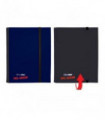Ultra Pro - PRO Binder 4 Pocket Multicolor Blue/Black