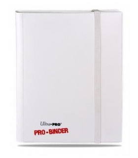Ultra Pro - PRO Binder 9 Pocket Multicolor White/White