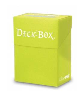 Ultra Pro - Deck Box Solid Amarillo Bright Yellow