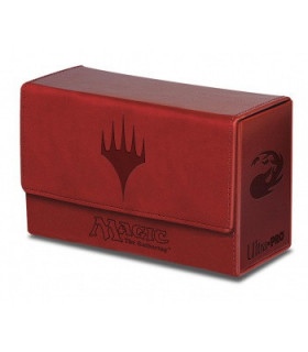 Ultra Pro - Dual Mana Flip Deck Box Matte Rojo