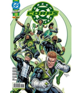 ALL IN GREEN LANTERN CORPS N.1