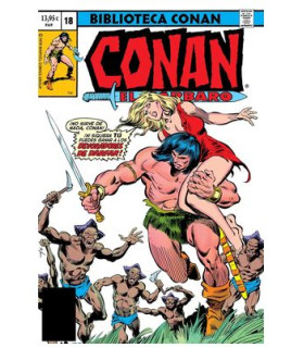 BIBLIOTECA CONAN 18 CONAN EL BARBARO 1979-80