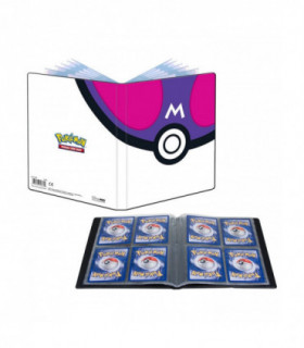 ULTRA PRO PORTFOLIO DE 4 BOLSILLOS - MASTER BALL POKÉMON