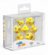 OAKIE DOAKIE DADOS RPG SET SOLID - AMARILLO (7)